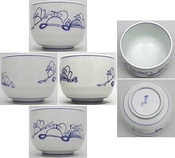 茶道具 染付火入 煙草盆 揃(A963) 茶道具 染付火入 煙草盆 揃(A963) | 陶芸